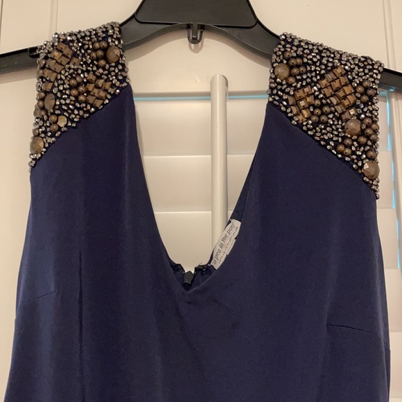 A Pea in the Pod Maternity Dress - Navy - Small - Picture 2 of 3